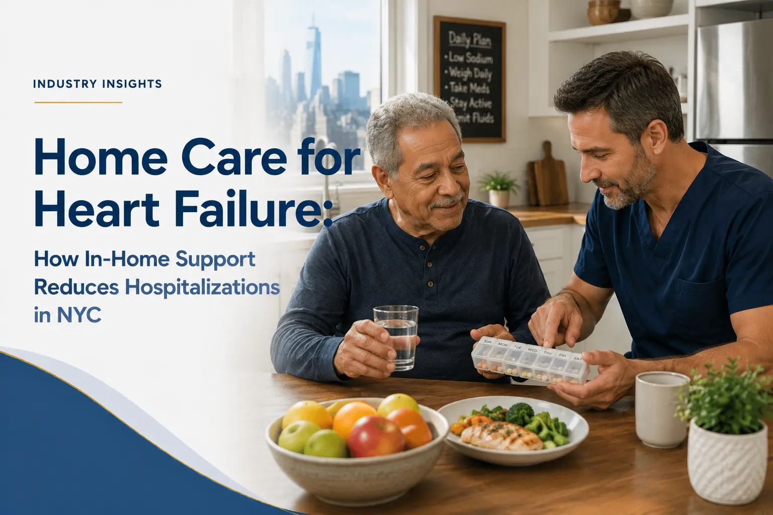 Home Care for Heart Failure: How In-Home Support Reduces Hospitalizations in NYC