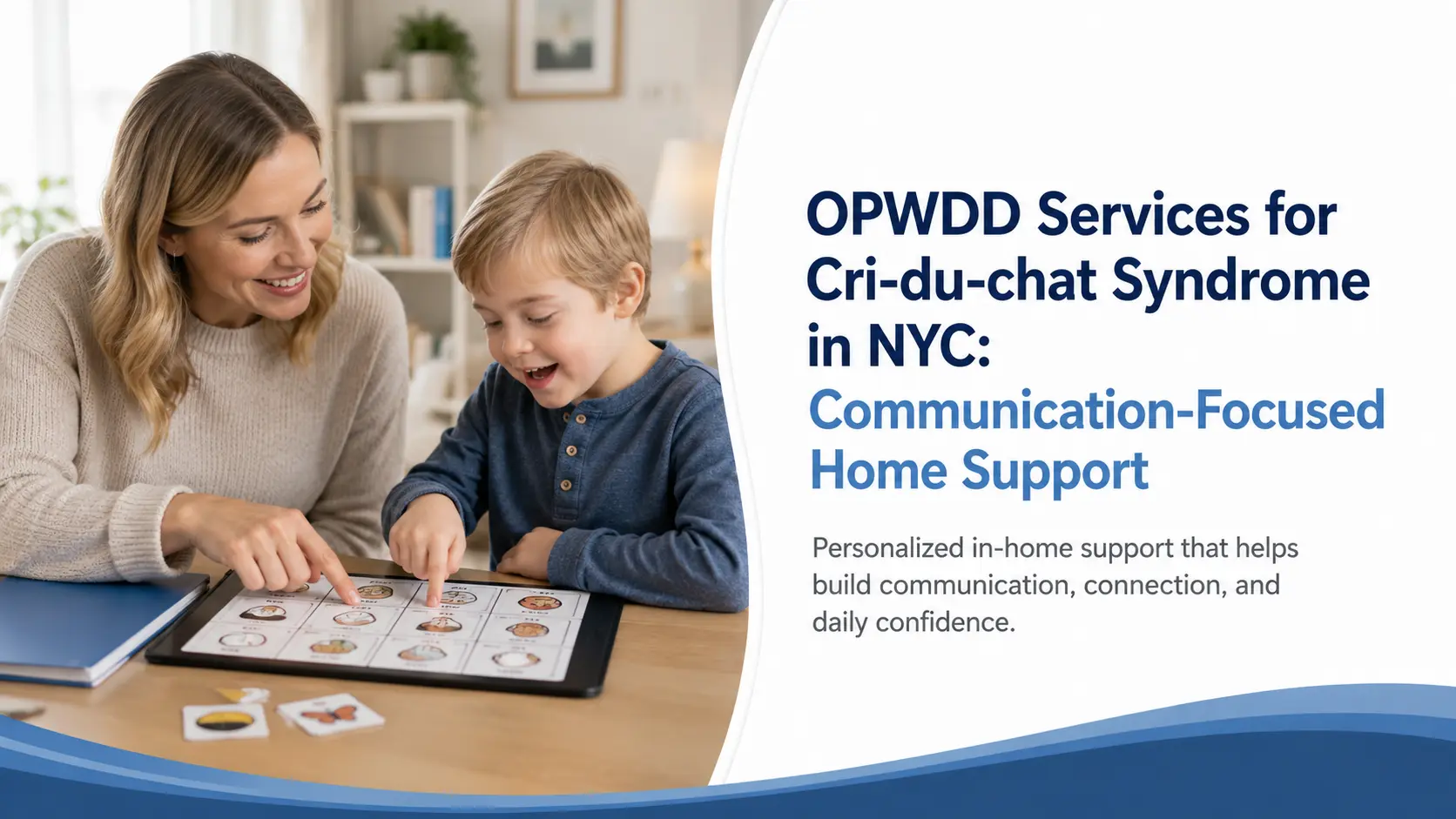 OPWDD Services for Cri-du-chat Syndrome in NYC: Communication-Focused Home Support