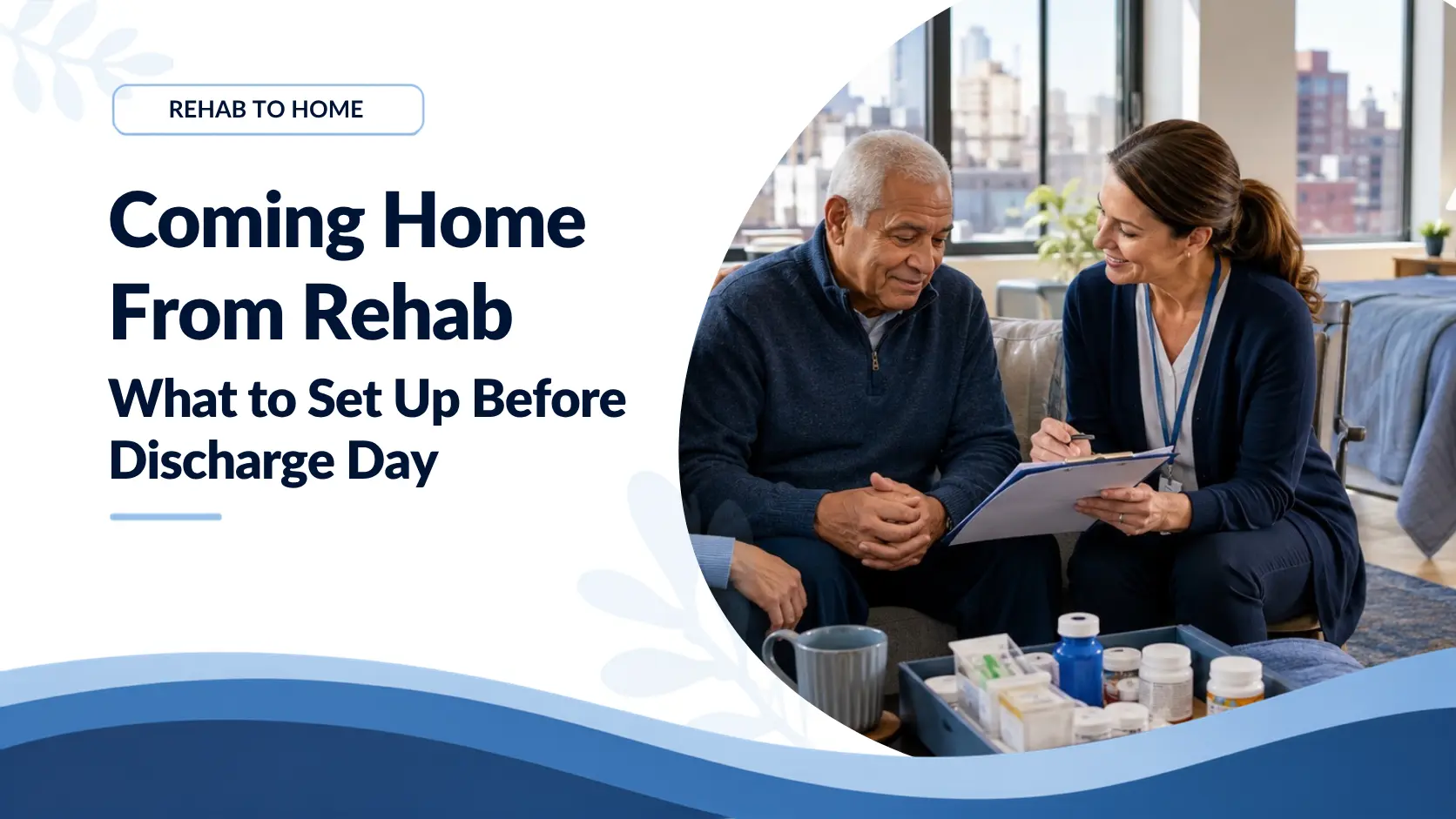 Coming Home From Rehab: What to Set Up Before Discharge Day