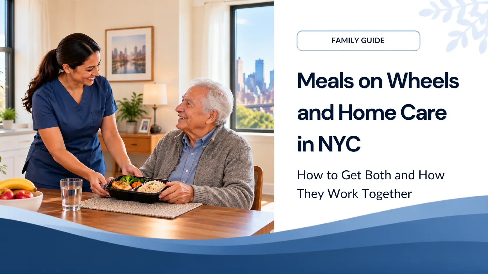 Meals on Wheels and Home Care in NYC: How to Get Both and How They Work Together